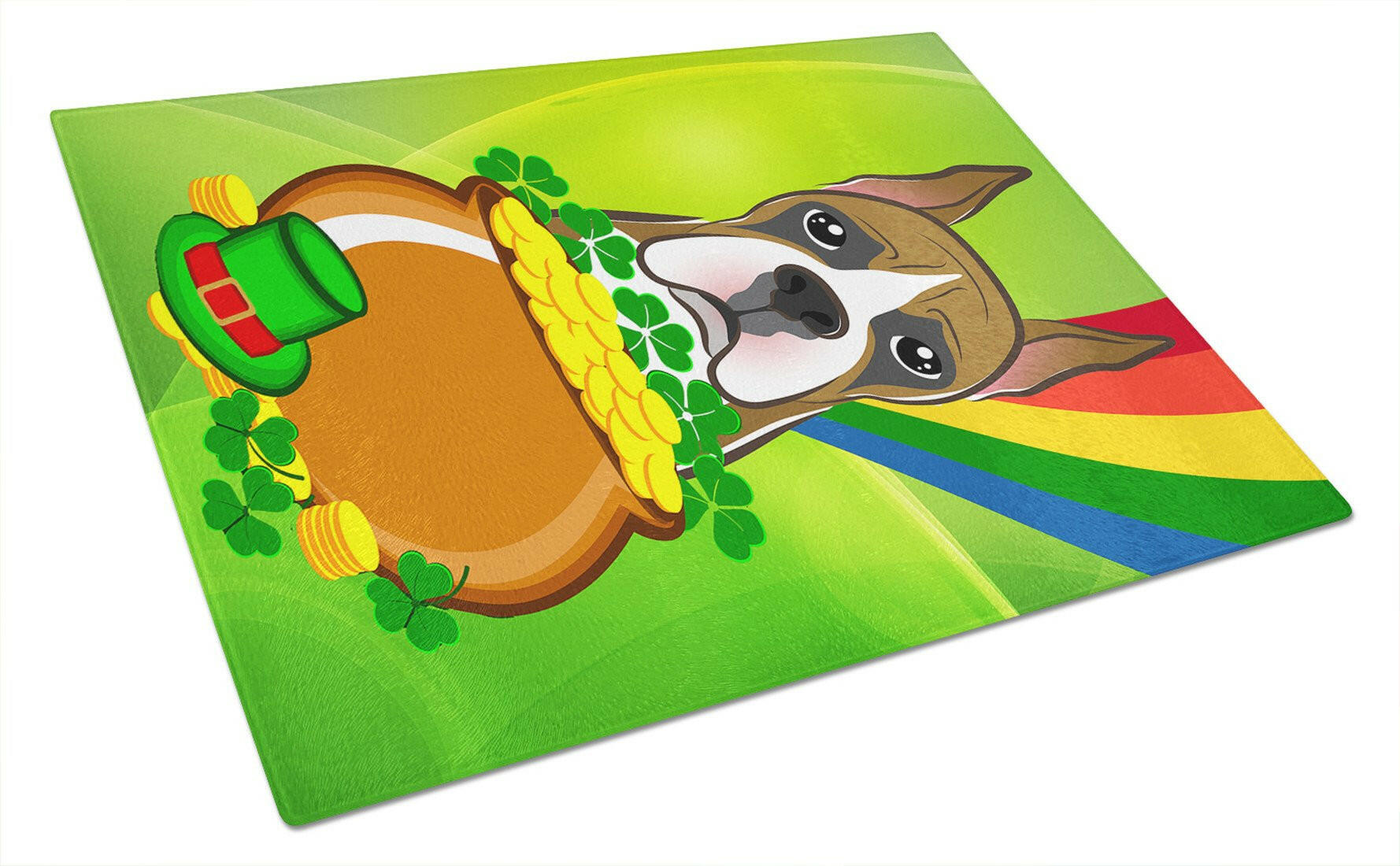 Cutting Board Tempered Glass Kitchen Cutting Surface, Heat Resistant Chopping, Non-Slip Feet, Food Prep & Serving