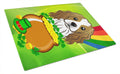 Cutting Board Tempered Glass Kitchen Cutting Surface, Heat Resistant Chopping, Non-Slip Feet, Food Prep & Serving