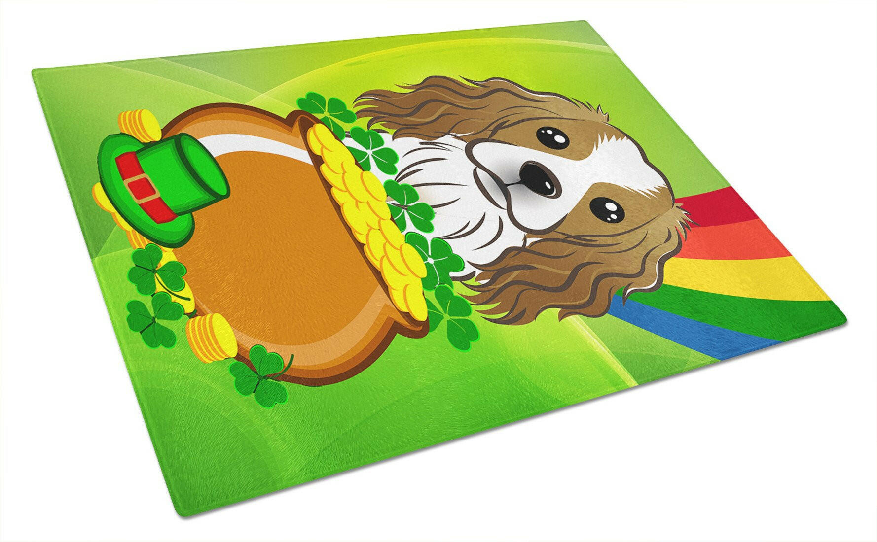 Cutting Board Tempered Glass Kitchen Cutting Surface, Heat Resistant Chopping, Non-Slip Feet, Food Prep & Serving
