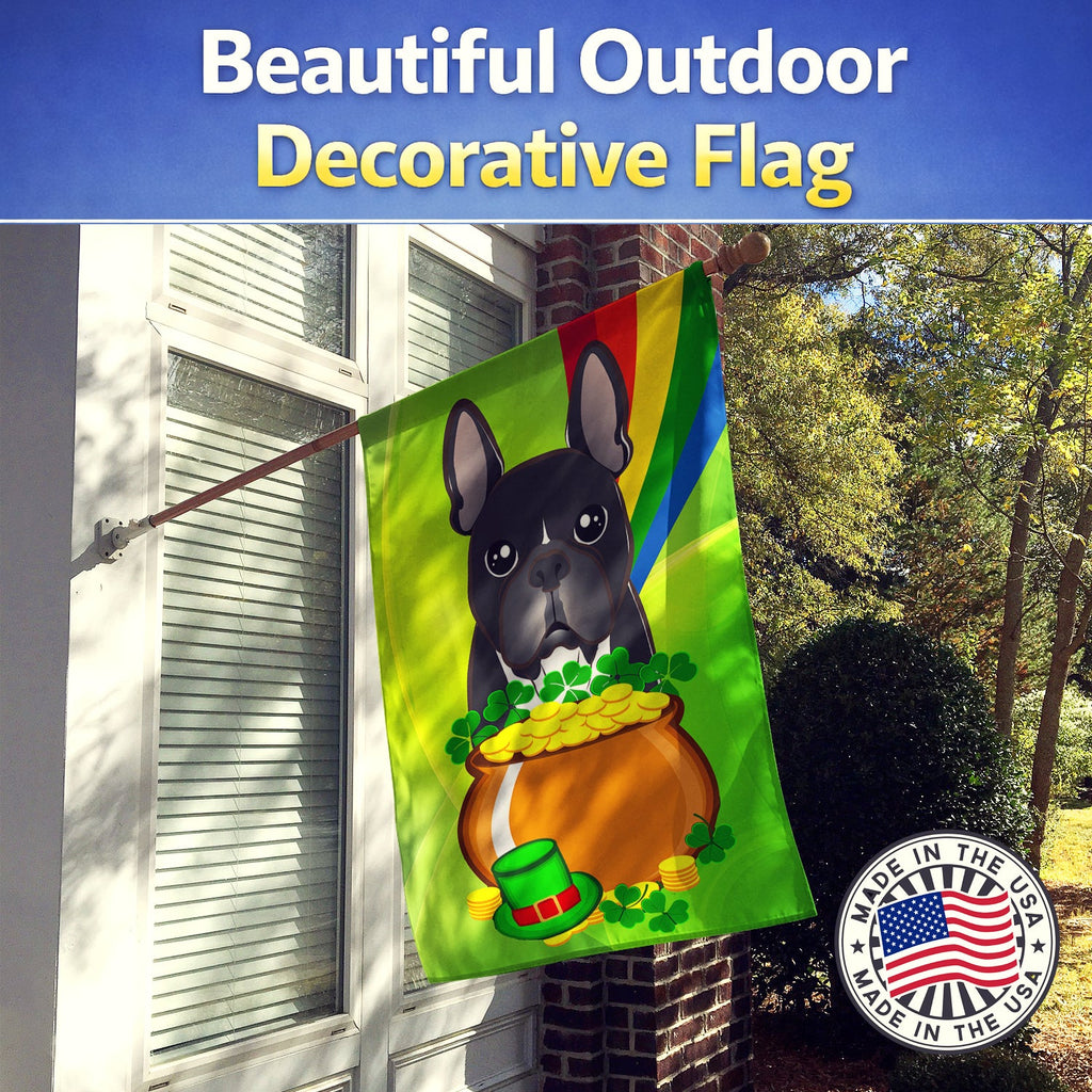 House Flag 28x40 Porch Sleeve Pole Decorative Outside Yard Banner Artwork Wall Hanging, Polyester