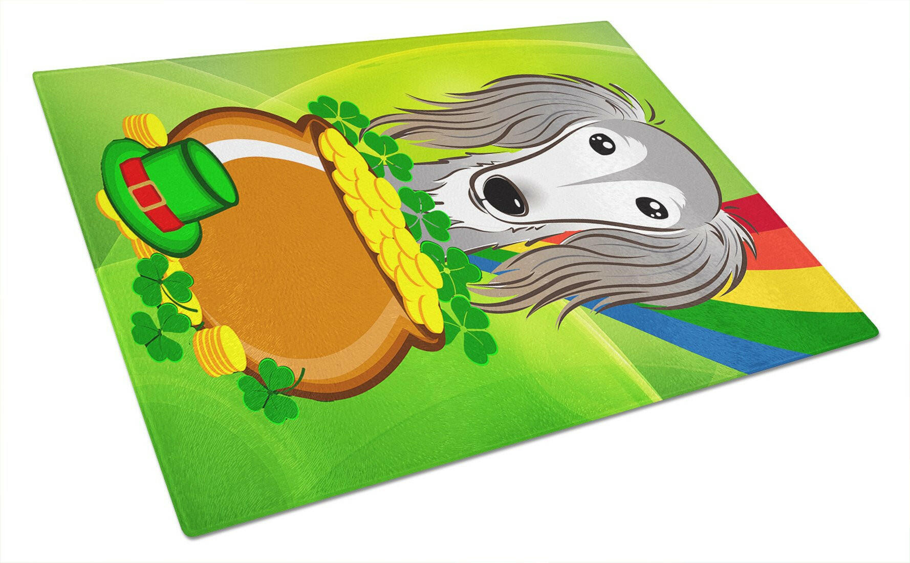 Cutting Board Tempered Glass Kitchen Cutting Surface, Heat Resistant Chopping, Non-Slip Feet, Food Prep & Serving