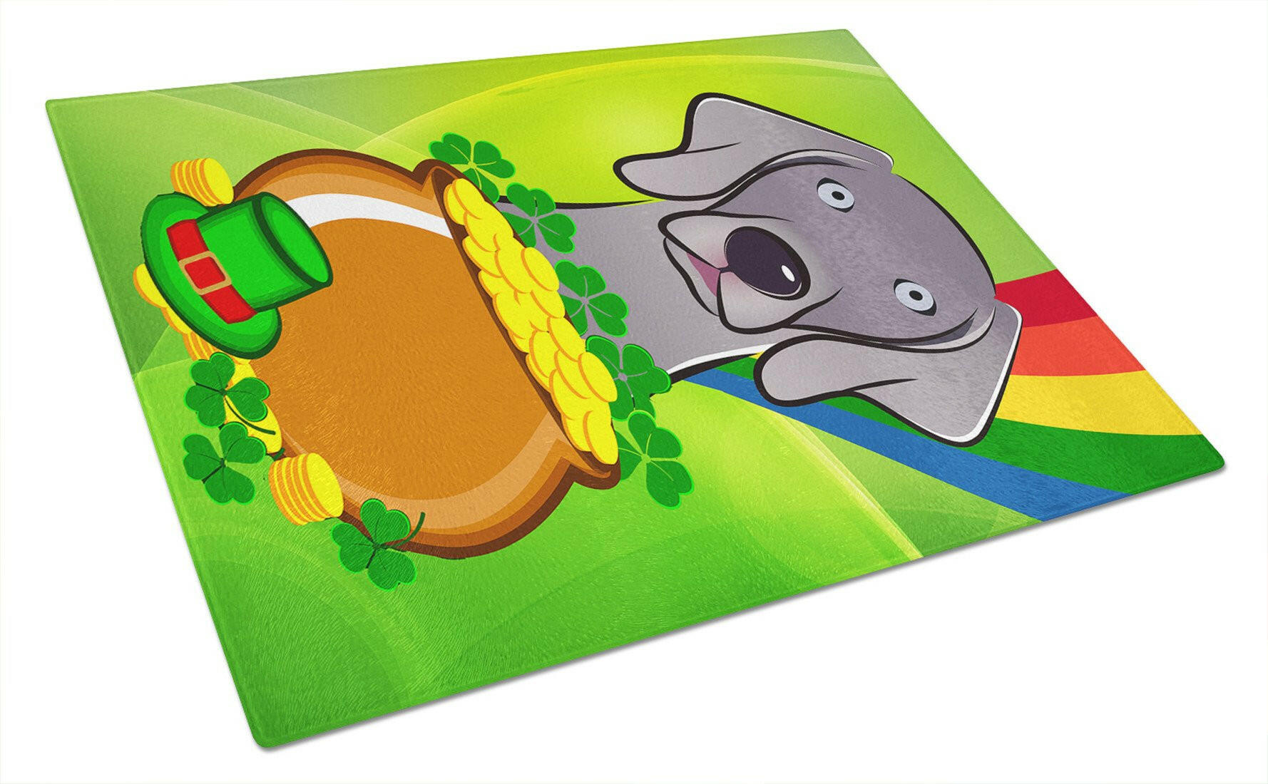 Cutting Board Tempered Glass Kitchen Cutting Surface, Heat Resistant Chopping, Non-Slip Feet, Food Prep & Serving