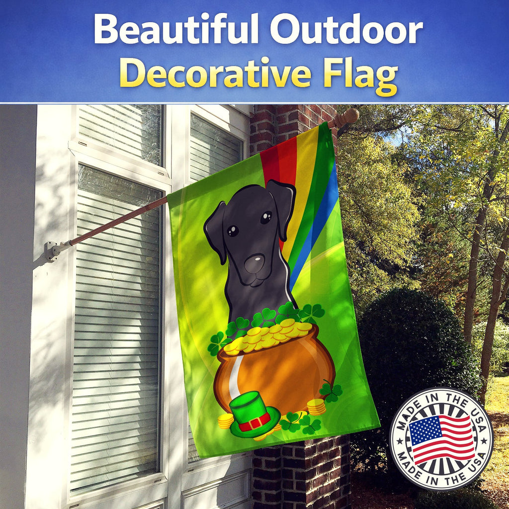 House Flag 28x40 Porch Sleeve Pole Decorative Outside Yard Banner Artwork Wall Hanging, Polyester