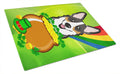 Cutting Board Tempered Glass Kitchen Cutting Surface, Heat Resistant Chopping, Non-Slip Feet, Food Prep & Serving