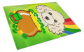 Cutting Board Tempered Glass Kitchen Cutting Surface, Heat Resistant Chopping, Non-Slip Feet, Food Prep & Serving