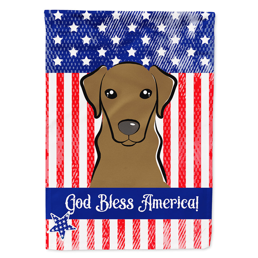 American Flag and Wirehaired Dachshund House Flag 28x40 Porch Sleeve Pole Decorative Outside Yard Banner Artwork Wall Hanging, Polyester
