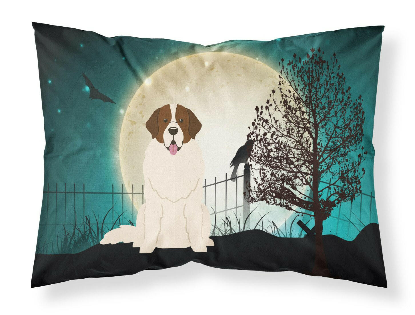Halloween Scary Moscow Watchdog Standard Pillowcase Lightweight Super Soft Easy Care Decorative Artwork Pillowcase, Standard