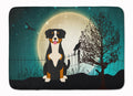 Halloween Scary Entlebucher Memory Foam Kitchen Mat Machine Washable Anti-Fatigue Cushion Comfort Bath or Kitchen Rug