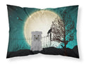 Halloween Scary Glen of Imal Grey Standard Pillowcase Lightweight Super Soft Easy Care Decorative Artwork Pillowcase, Standard