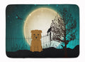 Halloween Scary Glen of Imal Tan Memory Foam Kitchen Mat Machine Washable Anti-Fatigue Cushion Comfort Bath or Kitchen Rug