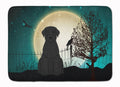 Halloween Scary Giant Schnauzer Memory Foam Kitchen Mat Machine Washable Anti-Fatigue Cushion Comfort Bath or Kitchen Rug