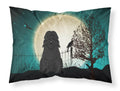 Halloween Scary Bouvier des Flandres Standard Pillowcase Lightweight Super Soft Easy Care Decorative Artwork Pillowcase, Standard