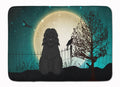 Halloween Scary Bouvier des Flandres Memory Foam Kitchen Mat Machine Washable Anti-Fatigue Cushion Comfort Bath or Kitchen Rug