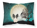 Halloween Scary Papillon Black White Standard Pillowcase Lightweight Super Soft Easy Care Decorative Artwork Pillowcase, Standard