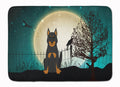 Halloween Scary Beauce Shepherd Dog Memory Foam Kitchen Mat Machine Washable Anti-Fatigue Cushion Comfort Bath or Kitchen Rug
