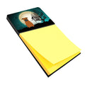 Halloween Scary Chinese Chongqing Dog Watercolor Sticky Note Holder Refillable Dispenser Desk Accessory 3x3 Pad Gift