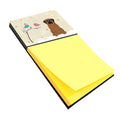 Christmas Presents between Friends Mastiff - Brindle Watercolor Sticky Note Holder Refillable Dispenser Desk Accessory 3x3 Pad Gift