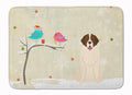 Christmas Presents between Friends Moscow Watchdog Memory Foam Kitchen Mat Machine Washable Anti-Fatigue Cushion Comfort Bath or Kitchen Rug