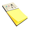 Christmas Presents between Friends Russo-European Laika Spitz Watercolor Sticky Note Holder Refillable Dispenser Desk Accessory 3x3 Pad Gift