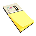 Christmas Presents between Friends Appenzeller Sennenhund Watercolor Sticky Note Holder Refillable Dispenser Desk Accessory 3x3 Pad Gift