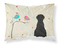 Christmas Presents between Friends Schnauzer - Giant Standard Pillowcase Lightweight Super Soft Easy Care Decorative Artwork Pillowcase, Standard