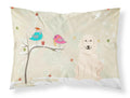 Christmas Presents between Friends Great Pyrenees Standard Pillowcase Lightweight Super Soft Easy Care Decorative Artwork Pillowcase, Standard