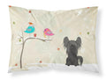 Christmas Presents between Friends Chinese Crested - Black Standard Pillowcase Lightweight Super Soft Easy Care Decorative Artwork Pillowcase, Standard