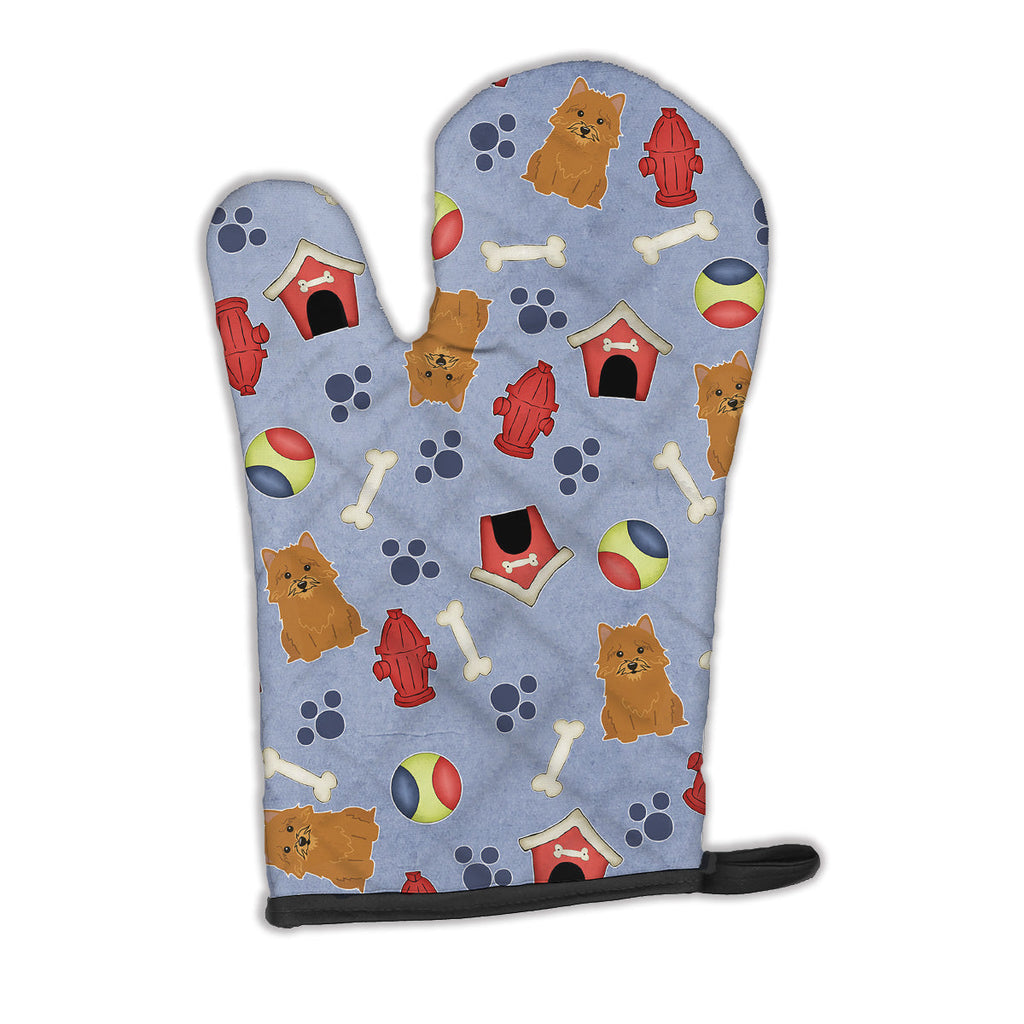Dog House Collection Norwich Terrier Oven Mitt Heat Resistant Thick Oven Mitt for Hot Pans and Oven, Kitchen Mitt Protect Hands, Cooking Baking Glove
