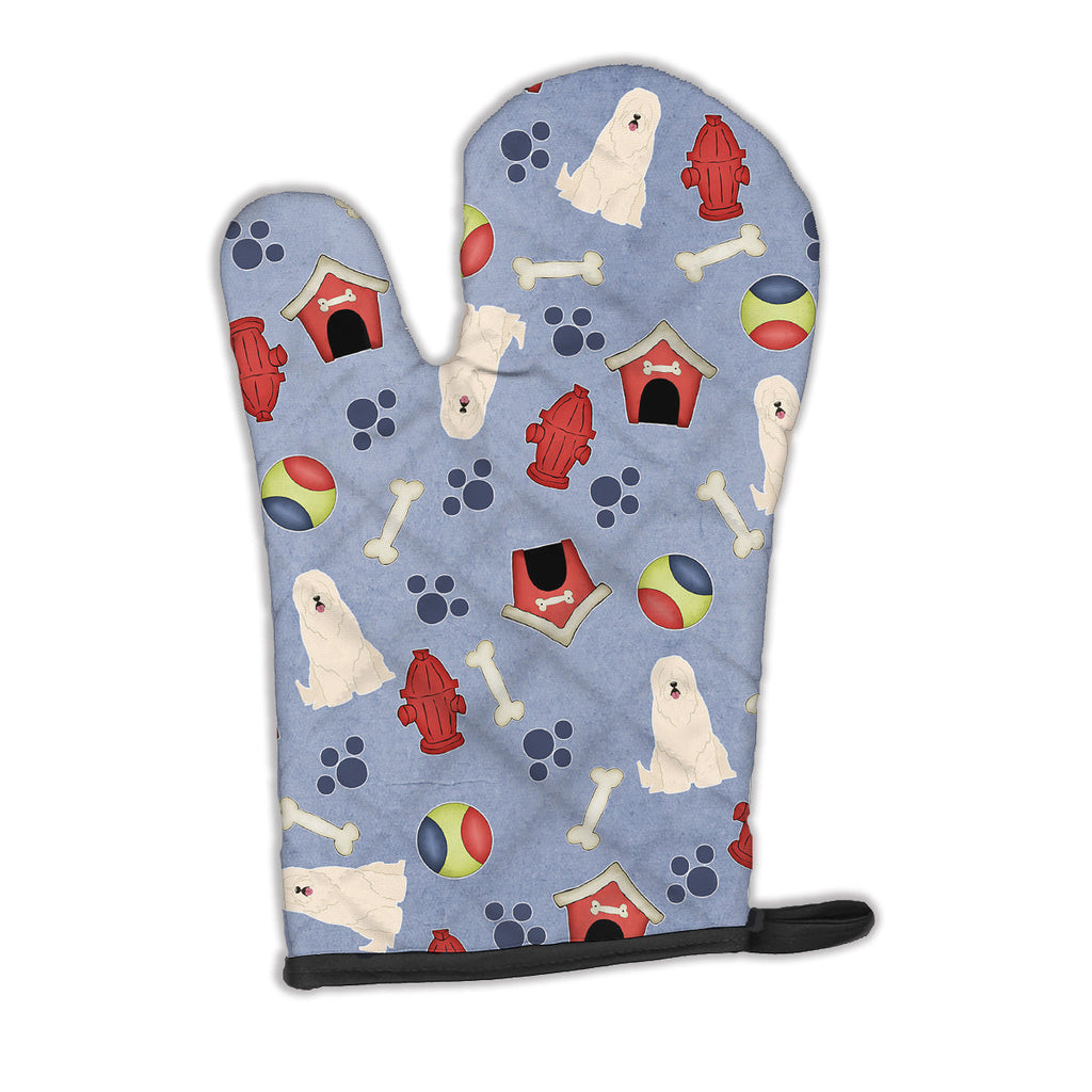 Dog House Collection South Russian Sheepdog Oven Mitt Heat Resistant Thick Oven Mitt for Hot Pans and Oven, Kitchen Mitt Protect Hands, Cooking Baking Glove
