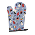 Dog House Collection Swiss Hound Oven Mitt Heat Resistant Thick Oven Mitt for Hot Pans and Oven, Kitchen Mitt Protect Hands, Cooking Baking Glove