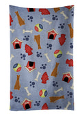 Dog House Collection Irish Terrier Kitchen Towel Velour Plush Front and Cotton Loop Back Machine Washable