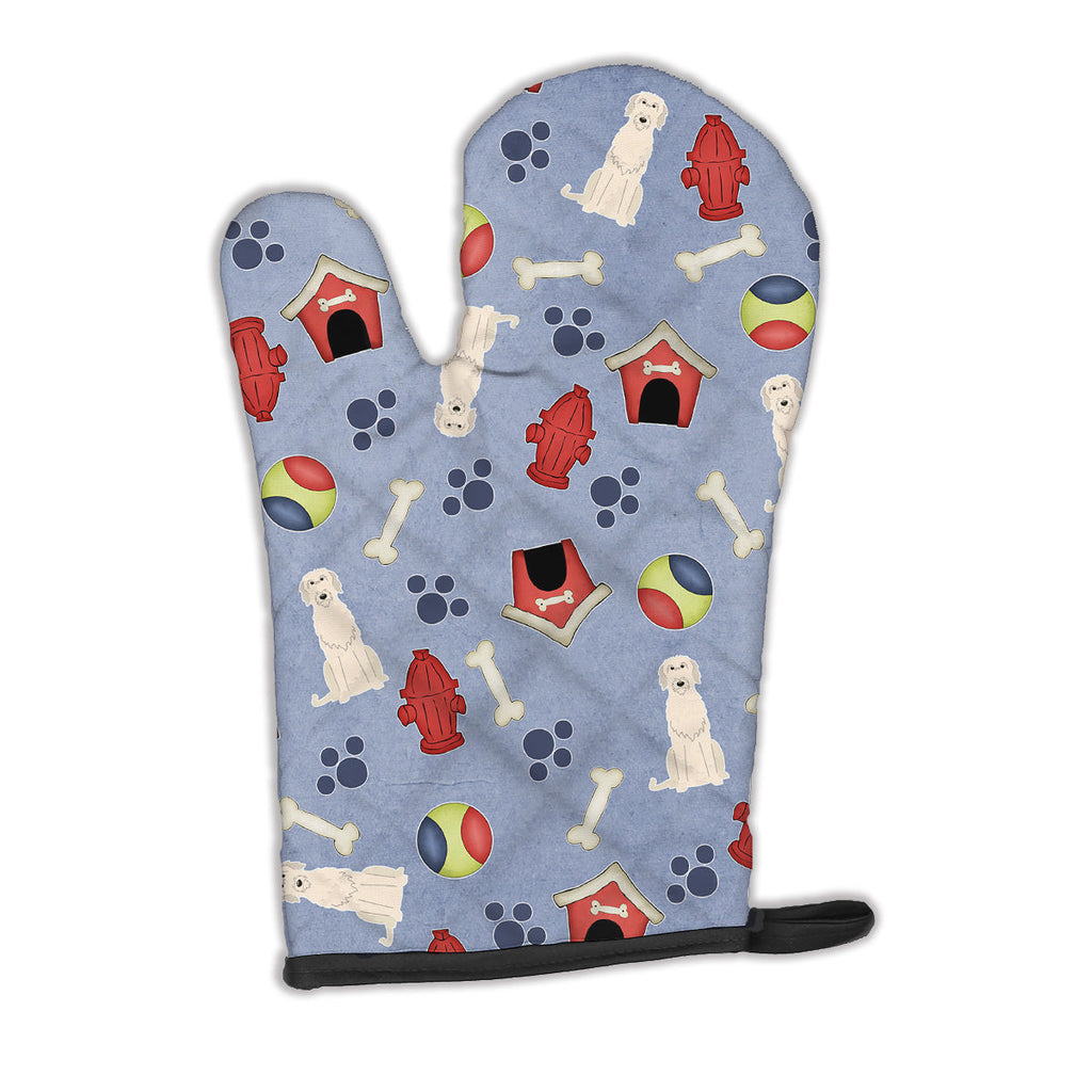 Dog House Collection Irish Wolfhound Oven Mitt Heat Resistant Thick Oven Mitt for Hot Pans and Oven, Kitchen Mitt Protect Hands, Cooking Baking Glove