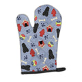 Dog House Collection Bouvier des Flandres Oven Mitt Heat Resistant Thick Oven Mitt for Hot Pans and Oven, Kitchen Mitt Protect Hands, Cooking Baking Glove