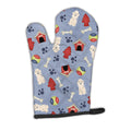 Dog House Collection Bedlington Terrier Sandy Oven Mitt Heat Resistant Thick Oven Mitt for Hot Pans and Oven, Kitchen Mitt Protect Hands, Cooking Baking Glove