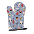 Dog House Collection Old English Sheepdog Oven Mitt Heat Resistant Thick Oven Mitt for Hot Pans and Oven, Kitchen Mitt Protect Hands, Cooking Baking Glove