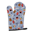 Dog House Collection Chow Chow Red Oven Mitt Heat Resistant Thick Oven Mitt for Hot Pans and Oven, Kitchen Mitt Protect Hands, Cooking Baking Glove