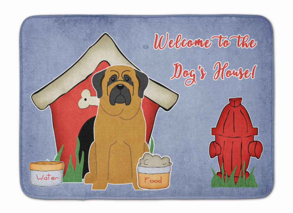 Dog House Collection Mastiff Memory Foam Kitchen Mat Machine Washable Anti-Fatigue Cushion Comfort Bath or Kitchen Rug