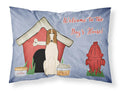 Dog House Collection Borzoi Standard Pillowcase Lightweight Super Soft Easy Care Decorative Artwork Pillowcase, Standard