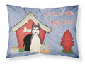 Dog House Collection West Siberian Laika Spitz Standard Pillowcase Lightweight Super Soft Easy Care Decorative Artwork Pillowcase, Standard
