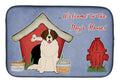 Dog House Collection Moscow Watchdog Dish Drying Mat Absorbent Dish Drying Mat Pad for Kitchen Counter Dish Drainer Mat for Countertop, 14 x 21", Multicolor