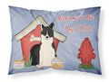 Dog House Collection Russo-European Laika Spitz Standard Pillowcase Lightweight Super Soft Easy Care Decorative Artwork Pillowcase, Standard