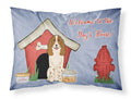 Dog House Collection Russian Spaniel Standard Pillowcase Lightweight Super Soft Easy Care Decorative Artwork Pillowcase, Standard