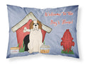 Dog House Collection Saint Bernard Standard Pillowcase Lightweight Super Soft Easy Care Decorative Artwork Pillowcase, Standard