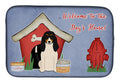 Dog House Collection Swiss Hound Dish Drying Mat Absorbent Dish Drying Mat Pad for Kitchen Counter Dish Drainer Mat for Countertop, 14 x 21", Multicolor