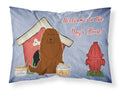 Dog House Collection Caucasian Shepherd Dog Standard Pillowcase Lightweight Super Soft Easy Care Decorative Artwork Pillowcase, Standard