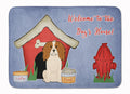 Dog House Collection Cavalier Spaniel Memory Foam Kitchen Mat Machine Washable Anti-Fatigue Cushion Comfort Bath or Kitchen Rug