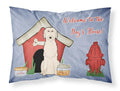 Dog House Collection Irish Wolfhound Standard Pillowcase Lightweight Super Soft Easy Care Decorative Artwork Pillowcase, Standard