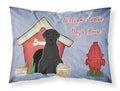 Dog House Collection Giant Schnauzer Standard Pillowcase Lightweight Super Soft Easy Care Decorative Artwork Pillowcase, Standard