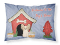 Dog House Collection Papillon Sable White Standard Pillowcase Lightweight Super Soft Easy Care Decorative Artwork Pillowcase, Standard