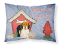 Dog House Collection Petit Basset Griffon Veenden Standard Pillowcase Lightweight Super Soft Easy Care Decorative Artwork Pillowcase, Standard